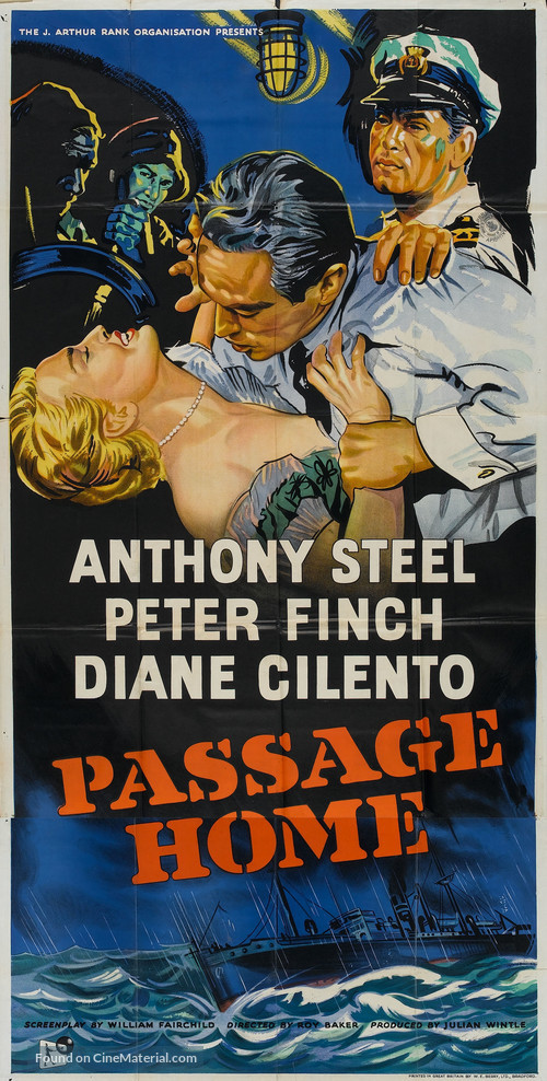 Passage Home - British Movie Poster