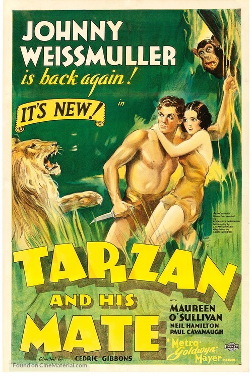 Tarzan and His Mate - Movie Poster