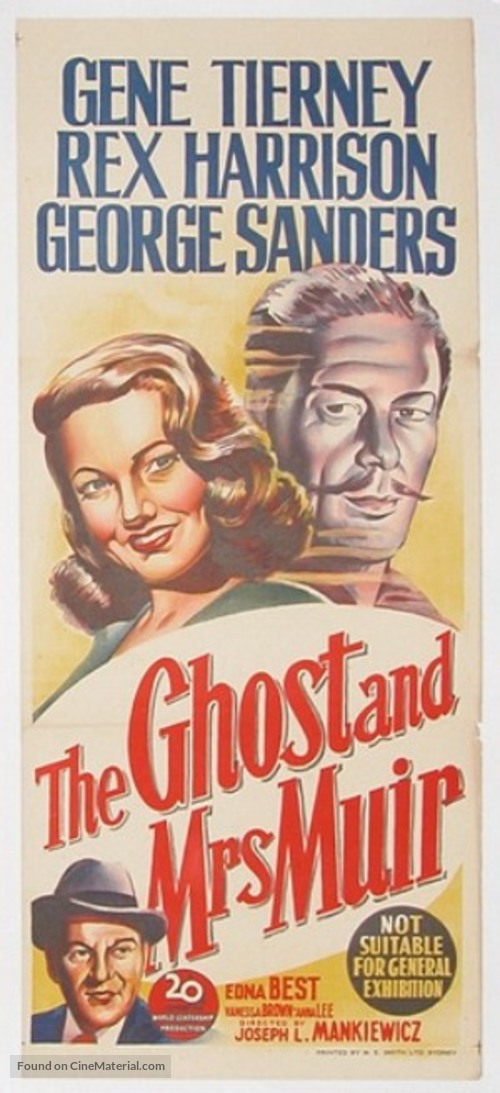 The Ghost and Mrs. Muir - Australian Movie Poster