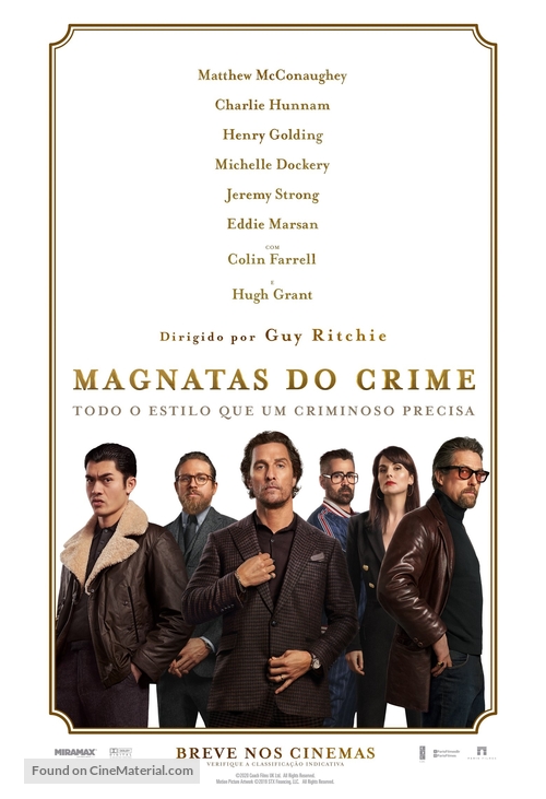 The Gentlemen - Brazilian Movie Poster