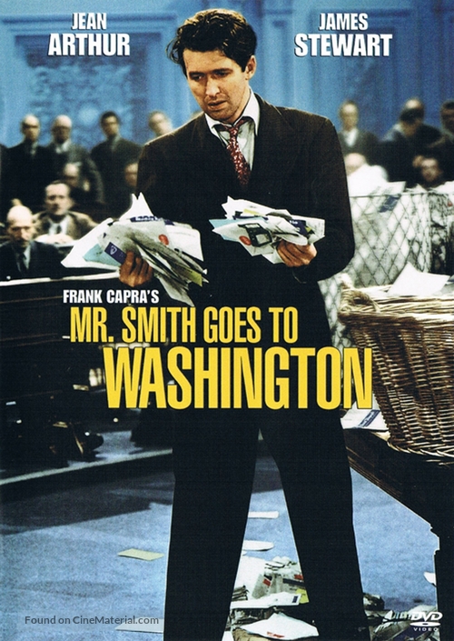 Mr. Smith Goes to Washington - DVD movie cover