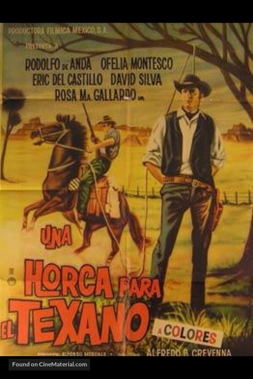 Una horca para el Texano - Mexican Movie Poster