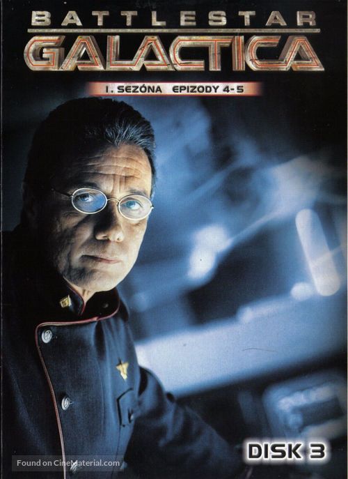 &quot;Battlestar Galactica&quot; - Czech DVD movie cover