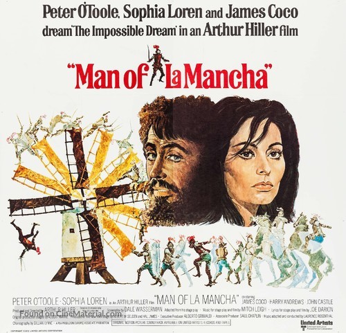 Man of La Mancha - Movie Poster