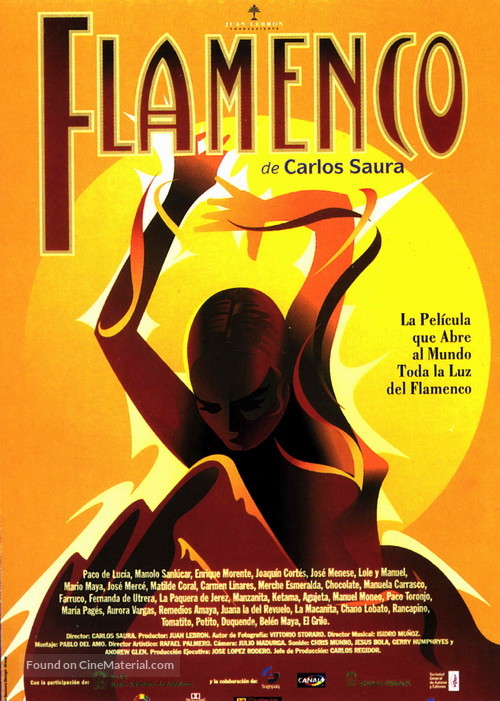 Flamenco - Spanish Movie Poster