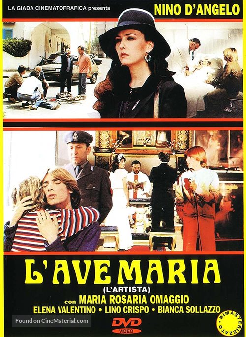 L&#039;ave Maria (L&#039;artista) - Italian DVD movie cover
