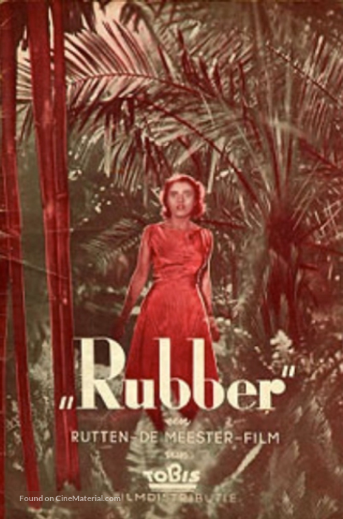 Rubber - Dutch poster