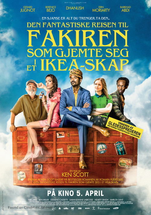 The Extraordinary Journey of the Fakir - Norwegian Movie Poster