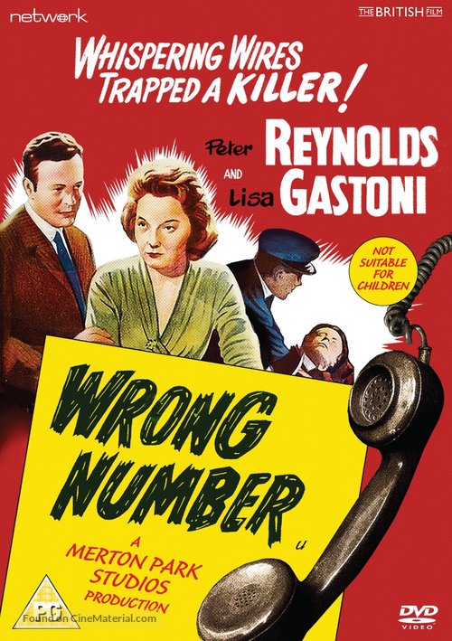 Wrong Number - British DVD movie cover