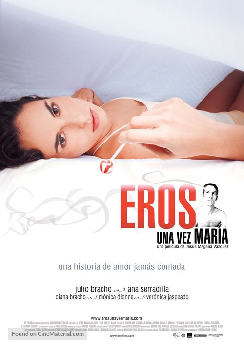 Eros una vez Mar&iacute;a - Mexican poster