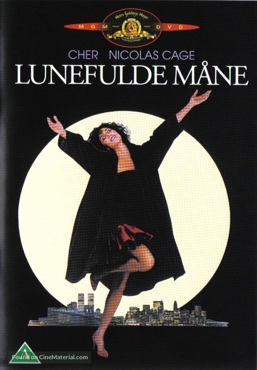 Moonstruck - Danish DVD movie cover