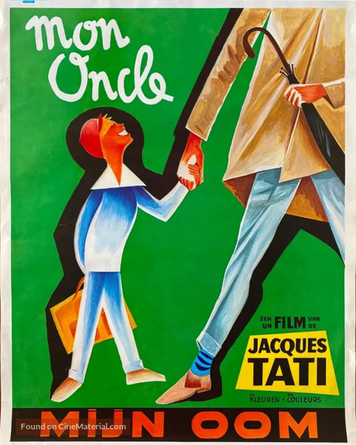 Mon oncle - Belgian Movie Poster