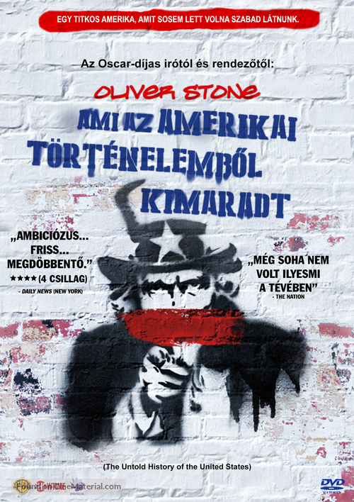 &quot;The Untold History of the United States&quot; - Hungarian Movie Cover