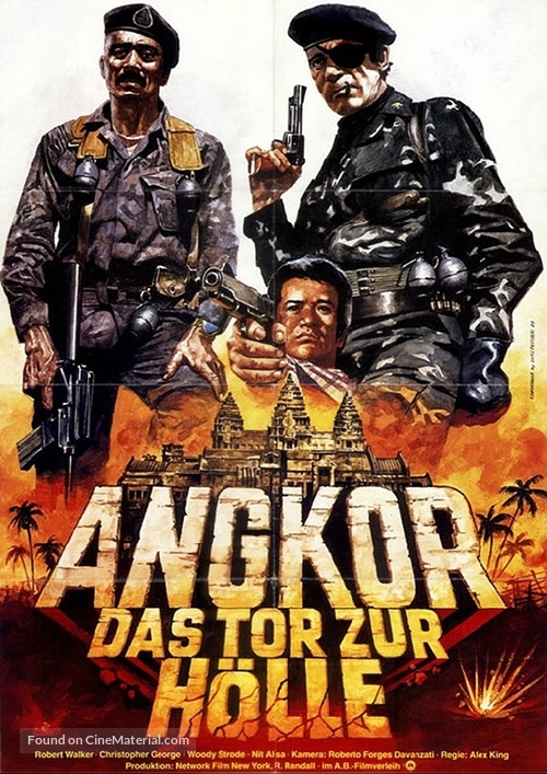 Angkor: Cambodia Express - German Movie Poster