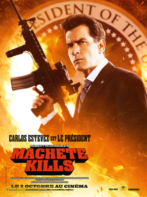 Machete Kills - French Movie Poster