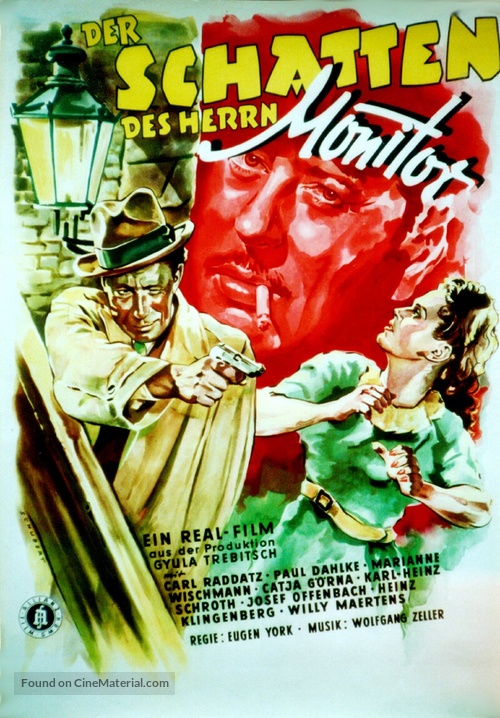 Der Schatten des Herrn Monitor - German Movie Poster