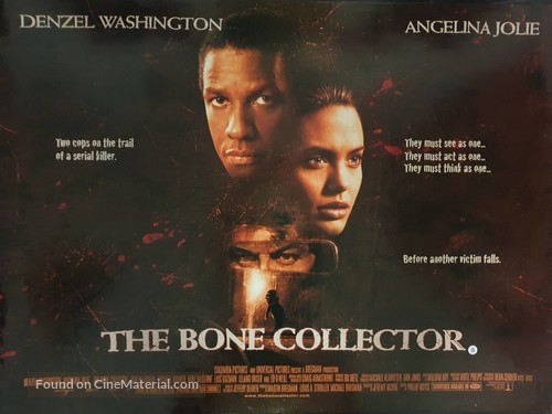 The Bone Collector - British Movie Poster