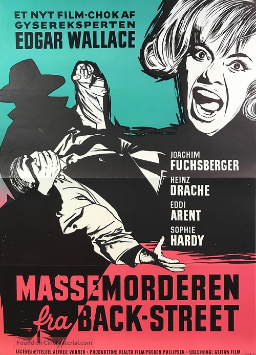 Der Hexer - Danish Movie Poster