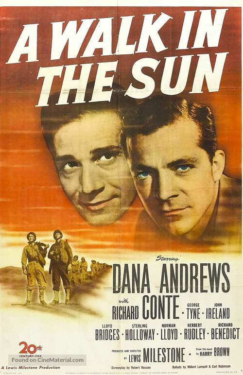 A Walk in the Sun - Movie Poster