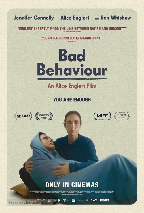 Bad Behaviour - New Zealand Movie Poster