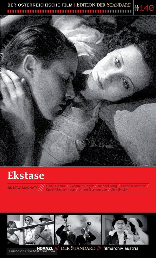 Ekstase - Austrian DVD movie cover