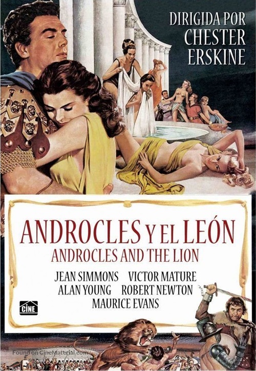 Androcles and the Lion - Spanish DVD movie cover