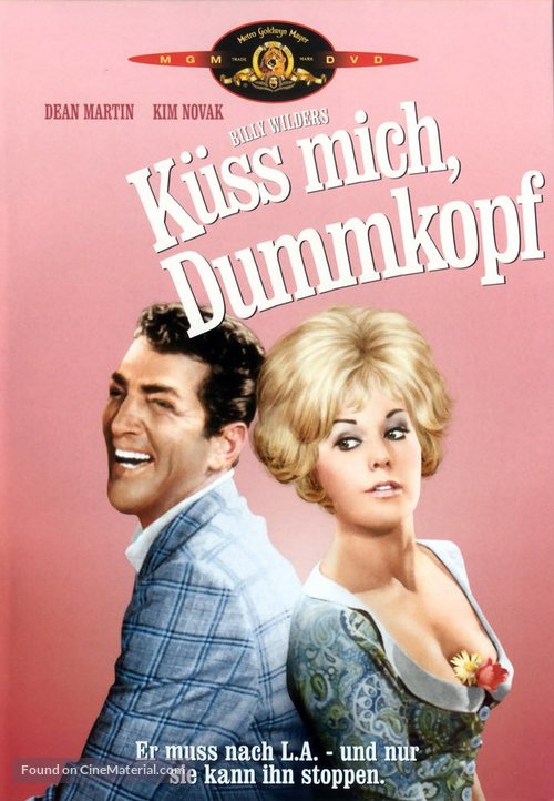 Kiss Me, Stupid - German DVD movie cover