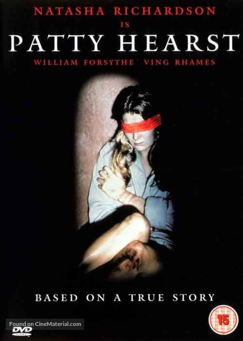 Patty Hearst - British DVD movie cover