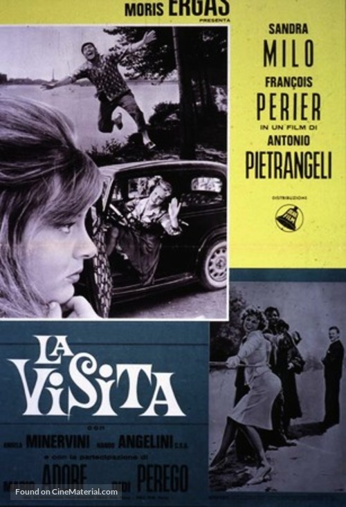 La visita - Italian Movie Poster