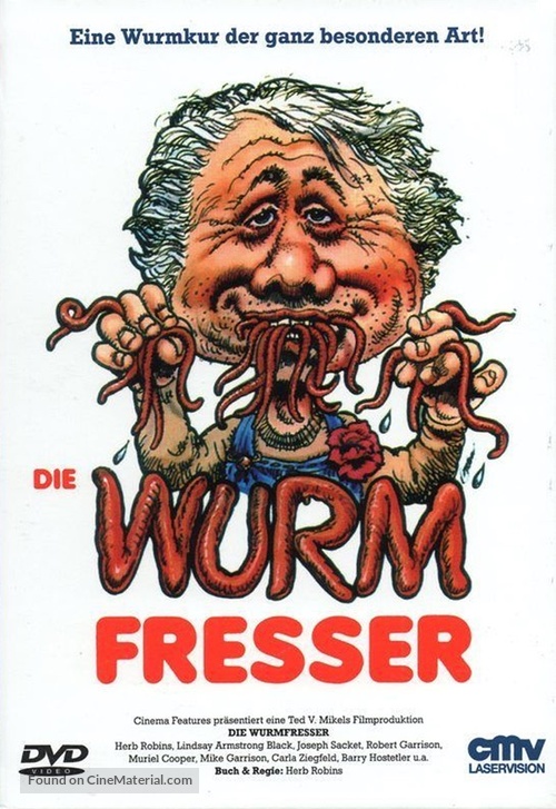 The Worm Eaters - German DVD movie cover