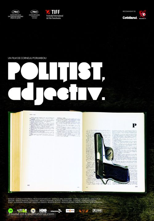 Politist, adjectiv - Romanian Movie Poster