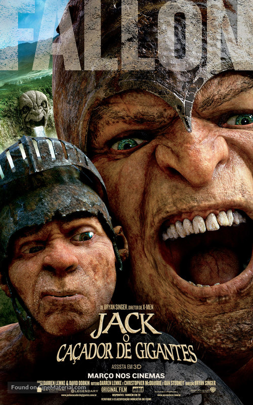 Jack the Giant Slayer - Brazilian Movie Poster