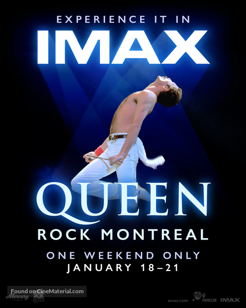 Queen Rock Montreal &amp; Live Aid - Movie Poster