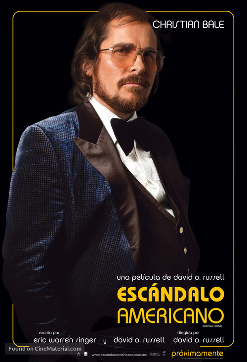 American Hustle - Mexican Movie Poster