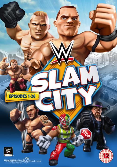 &quot;WWE Slam City&quot; - British Movie Cover