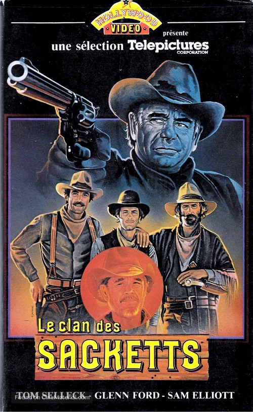 The Sacketts - French VHS movie cover