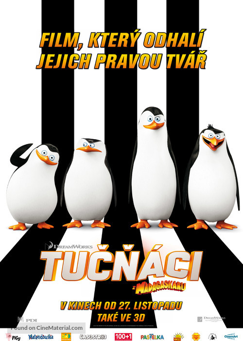 Penguins of Madagascar - Czech Movie Poster