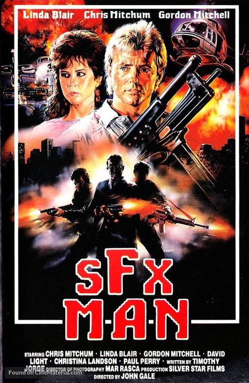 SFX Retaliator - German VHS movie cover