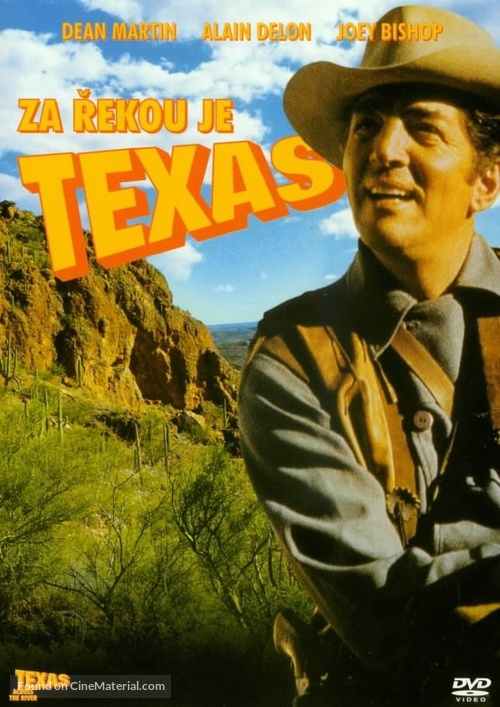 Texas Across the River - Czech DVD movie cover