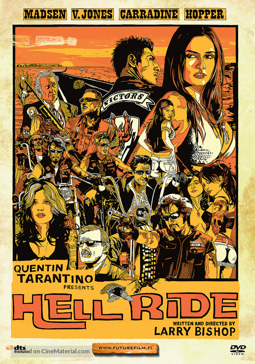 Hell Ride - Finnish DVD movie cover
