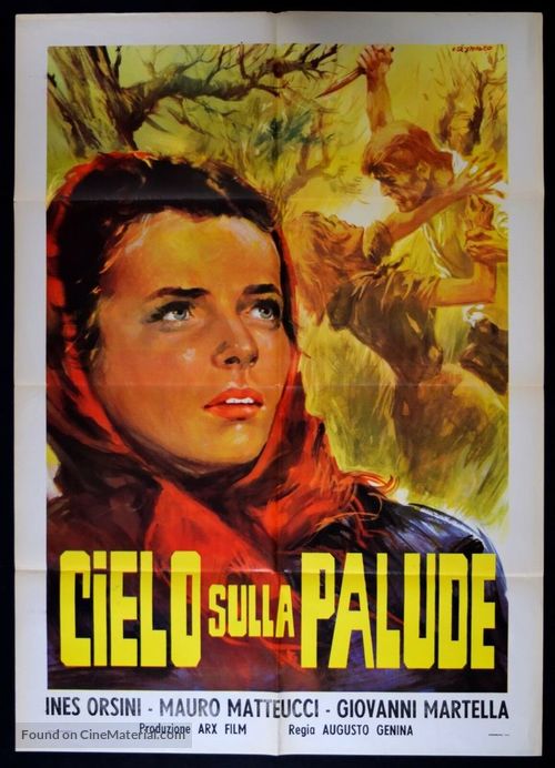 Cielo sulla palude - Italian Movie Poster