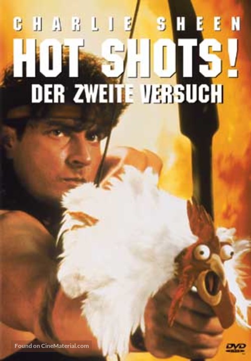 Hot Shots! Part Deux - German DVD movie cover