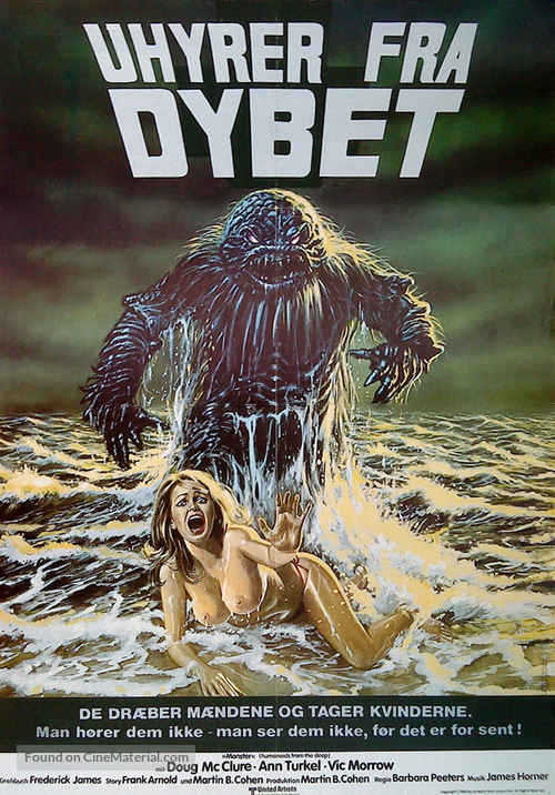 Humanoids from the Deep - Danish Movie Poster