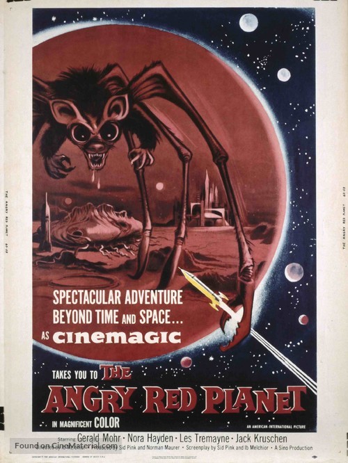 The Angry Red Planet - Movie Poster