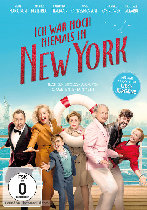 Ich war noch niemals in New York - German DVD movie cover