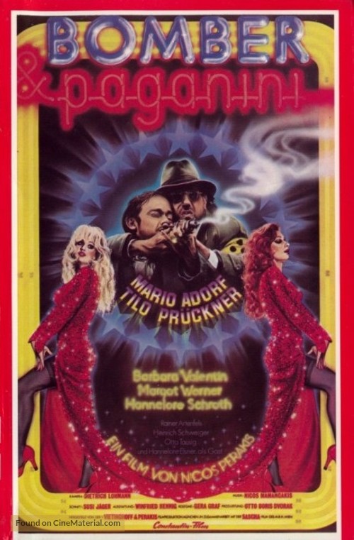 Bomber &amp; Paganini - German Movie Poster