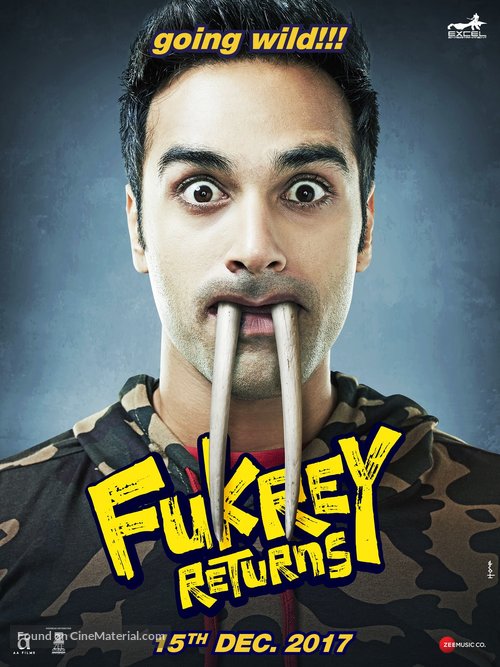 Fukrey Returns (2017) Indian movie poster