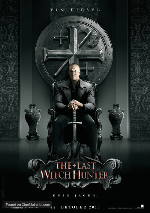 The Last Witch Hunter - German Movie Poster