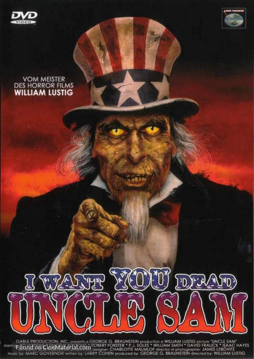 Uncle Sam - German DVD movie cover