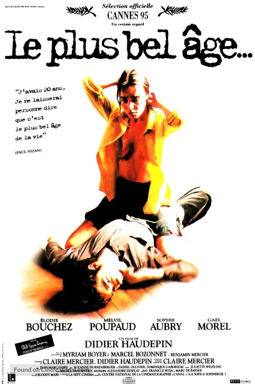 Le plus bel &acirc;ge... - French Movie Poster